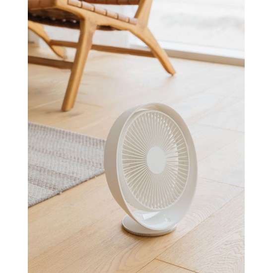 3life 327 Desktop Fan Air Circulation Rechargeable Electric Fan Natural Wind USB Rechargeable 12 inches Angle Adjustable Brushless Motor from Xiaomi Youpin