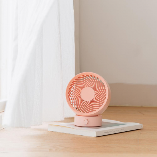 3life 330 Portable Mini Air Circulation Fan Rotating Desktop Fan Strong Wind USB Charging Low Noise and Comfortable from XIAOMI  YOUPIN