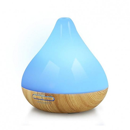 ARCHEER Aromatherapy Essential Humidifiers Wood Ultrasonic Oil Diffuser 300ml Cool Mist Humidifier