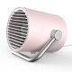 Creater Mini Desktop USB Fan Portable Fan Nature Wind Minimalist Design Black White Pink Style
