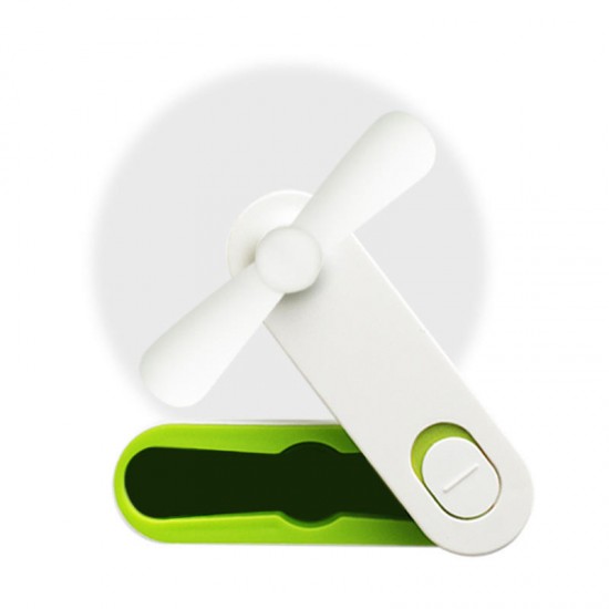 Creative Rechargeable Foldable Portable Ultra Silent Mini Handheld Desktop Travel Silicone USB Fan