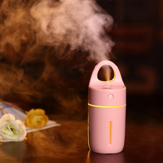 USB Magic Cup Ultrasonic Humidifier with Colorful Led Light Aroma Diffuser Purifier