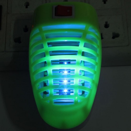 110-220V Electronic Mosquito UV Insect Killer Ultraviolet LED Light Anti Fly Bug Zapper