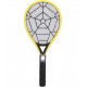 Loskii HA-32 Rechargeable Electronic Mosquito Pest Killer 3 Layer Mesh Fly Swatter with LED Light