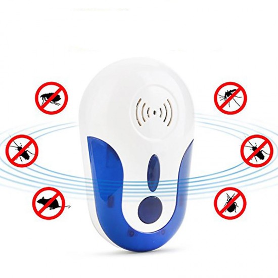 Loskii HP-102 Indoor Enhanced Ultrasonic Plug in LED Safe Pests Control Anti Mosquito Insect Control Pest Repeller