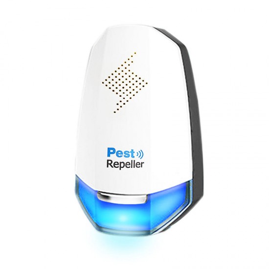 Loskii HP-201 Indoor Plug in LED Electronic Ultrasonic Mosquito Pest Repeller Non Chemical Insect Control