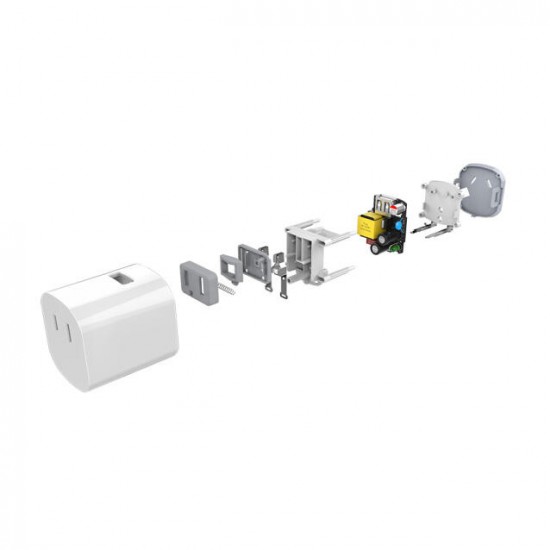 BULL GN-L07U Smart Portable Multiple Countries USB Port Safe Travel Converter Power Adapter