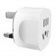 BULL Safe Portable 4 in 1 Multi-country 4 Optional Plug Types International Travel Power Adapter