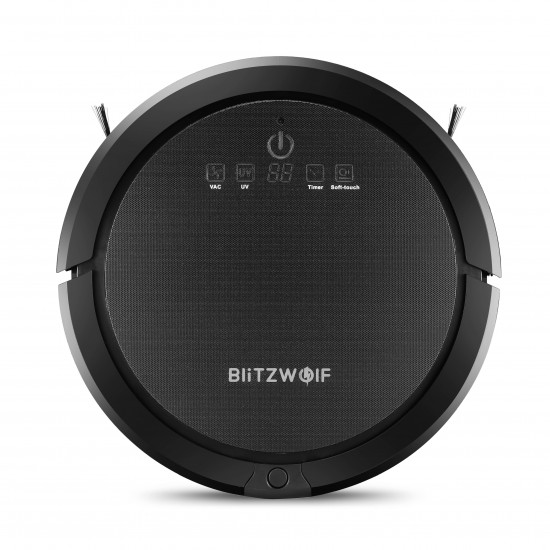 BlitzWolf® BW-XRC600 Ultrasonic Smart Robot Vacuum Cleaner with 1200pa 3350mAH UV APP Wifi Control