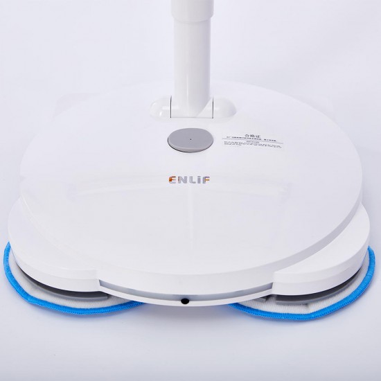 ENLiF F1 Electric Wireless Spin Pet Mop Vacuum Cleaner Cordless Rechargeable Lightweight Cleaner Electronic Floor Sweeper and Mop Adjustable for Carpet & Hard