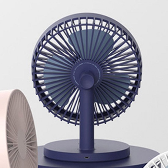 3Life 202 Desktop Mute Fan USB Charging Mini Portable Handheld Fan 2000mAh Battery Capacity Low Noise Strong Wind from XIAOMI YOUPIN