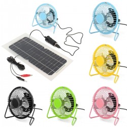 4 Inch 360 Degree Adjustable Black Metal Mini USB Summer Cool Cooling Fan Color Optional for Desktop