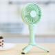 Benks Mini USB Rechargeable Handheld Desktop 3 Adjustable Speed Cooling Fan with Cell Phone Holder