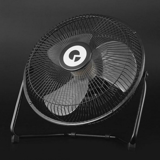 Digoo DF-101 10 inch Large Full Black Metal Electrical Rotatable USB Rechargeable 18650 Battery Cool Desk Fan