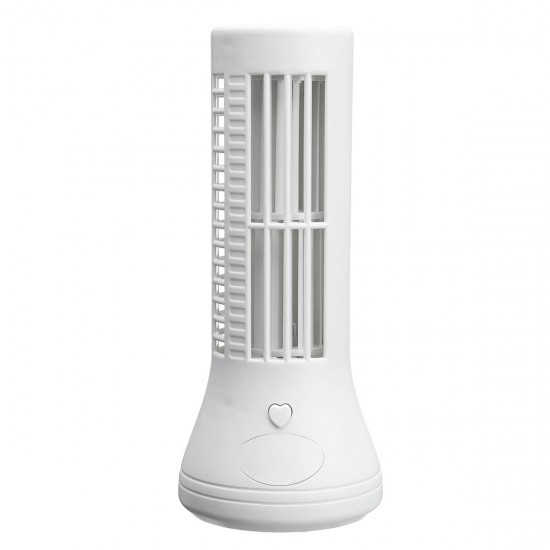 Portable Fresh Air Cooler Bladeless Tower Fan Humidifier Conditioning Ionizer