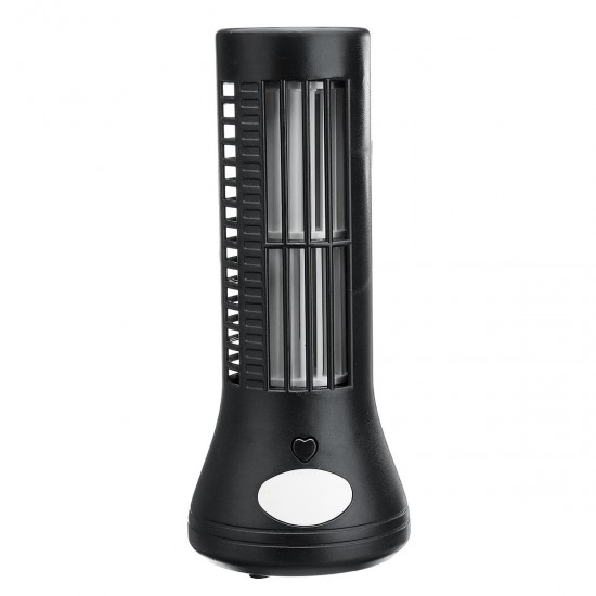 Portable Fresh Air Cooler Bladeless Tower Fan Humidifier Conditioning Ionizer