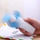 Summer Mini Cooling Fan Outdoor Camping Portable Hand-held Cool Fan with LED Light