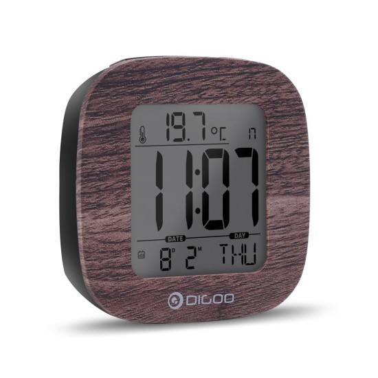 Digoo DG-C1 Multifunctional Electronical Digital Alarm Clock Temperature Thermometer Backlit LCD