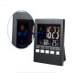 Loskii DC-001 Digital Temperature Humidity Alarm Clocks LCD Weather Station Display Clock