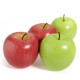 Artificial Apple Home Party Decorative Fake Red Green Apples Fruit Vegetable