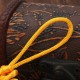 10Pcs Yellow Hand Knit Chinese knot Pendant Gift Celebration Supplies Car Pendant
