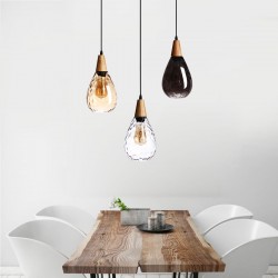16cm Industrial Vintage Loft Glass Pendant Light Lamp Restaurant Chandelier Lighting