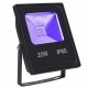 20W UV Flood Light with COB LED IP65 Waterproof Black Lights for Outdoor Halloween Neon Glow Party and Stage Lighting