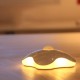 Loskii DX-S11 0.7W LED Motion-Activated Sensor Night Light Four Portable USB Rechargeable Leaf Clover Motion Sensor Bedrooms Light