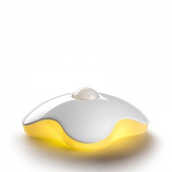 Loskii DX-S11 0.7W LED Motion-Activated Sensor Night Light Four Portable USB Rechargeable Leaf Clover Motion Sensor Bedrooms Light