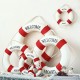 Mediterranean Style Welcome Aboard Decorative Life Buoy Home Decor