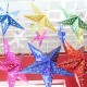 Pentagram Lampshade Star Paper Lantern Hanging Ornament Bar Party Home Decors 30cm 40cm 50cm