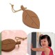 Silicone Leaves Design Door Window Stopper Jammer Guard Baby Safety Protector Home