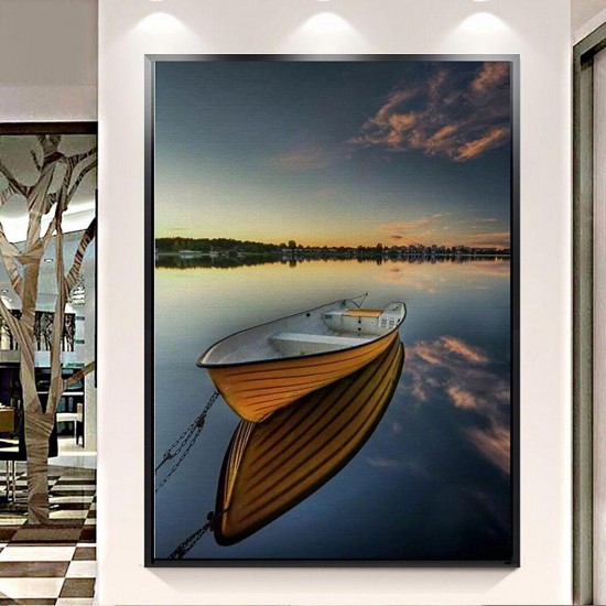 40X30CM Sea Boat Modern Art Painting Canvas Home Wall Decoration No Frame