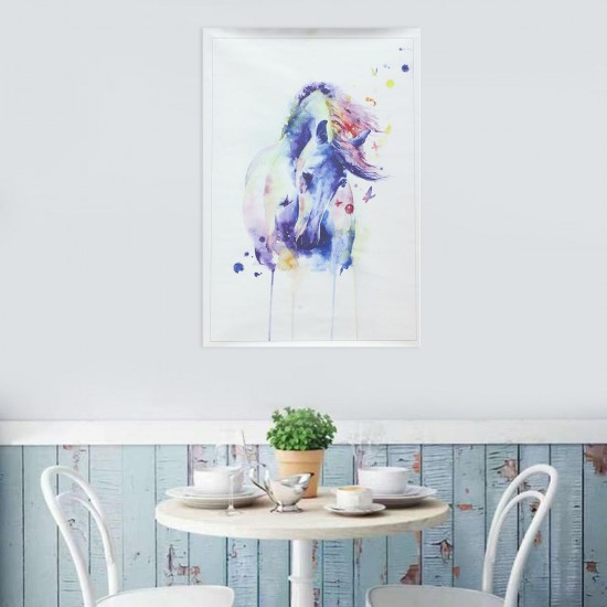 Watercolour Fairy Horse Picture Canvas Unframed Paintings Abstract Wall Art Decor