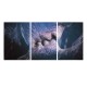 3Pcs Love Kiss Abstract Canvas Print Paintings Pictures Home Room Decor Unframed