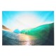 60x90CM Sunshine and Sea Natural Scenery Art Picture Silk Poster Fabric Print Wall Decor