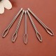 1PC Stainless Steel Sewing Loop Turner Hook For Turning Fabric Tubes Straps Belts Strips for Handmade DIY Sewing Tools