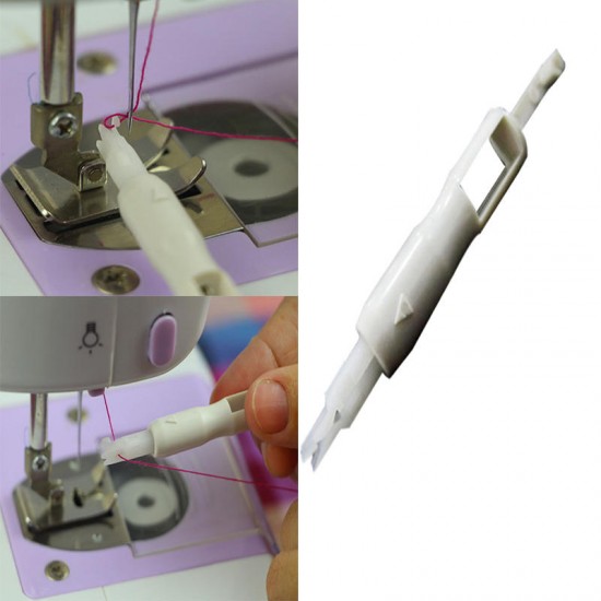 1Pcs Needle Threader Insertion Tool Applicator For Sewing Machine Sew Thread