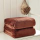 100x150cm Coral Fleece Blanket Sofa Bed Bedding Warm Soft Quilt