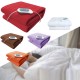 150X75 Electric Heated Throw Over Blankets Fleece Washable Warm Mattress