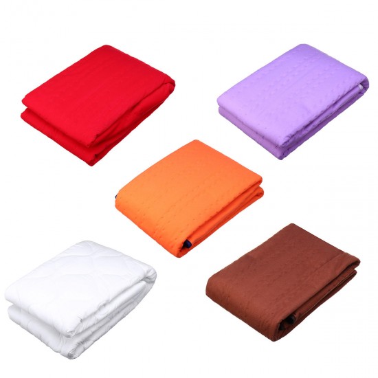 150X75 Electric Heated Throw Over Blankets Fleece Washable Warm Mattress