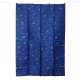 Dormitory Bunk Bed Curtain Silver Plating Star Moon Shade Cloth