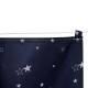 Dormitory Bunk Bed Curtain Silver Plating Star Moon Shade Cloth