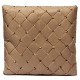 17'' Square Embroidered Pillow Case  Home Decor Grid Waist Throw Cushion Cover