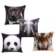 3D Animal Patterns Throw Pillow Case Sofa Office Car Cushion Cover Home Decor