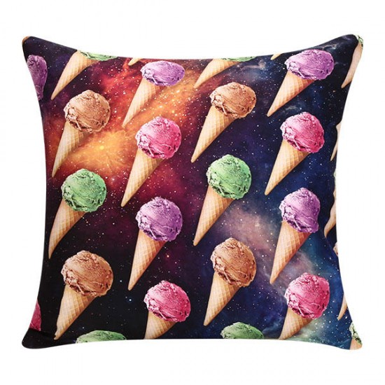 3D Sweet Food Patterns Throw Pillow Case Home Sofa Car Waist Cushion Cover