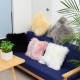 40x40 Faux Wool Fur Cushion Cover Fluffy Soft Plush Throw Pillow Case Home Decor