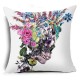 Honana 45x45cm Home Decoration Colorful Oil Painting Animals and Skull 6 Optional Patterns Cotton Linen Pillowcases Sofa Cushion Cover