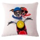 Honana 45x45cm Home Decoration Creative Cute Cartoon Dogs 8 Optional Patterns Cotton Linen Pillowcases Sofa Cushion Cover