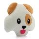 12" Cute Puffy Dog Soft Pillow Emoticon Toys Funny Stuffed Cushion Doll Gifts